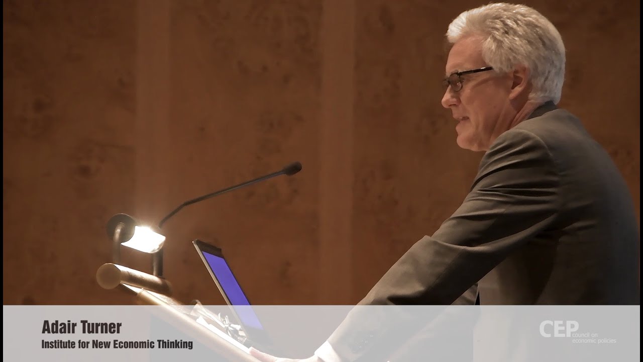 Adair Turner | Global Finance, Debt and Sustainability