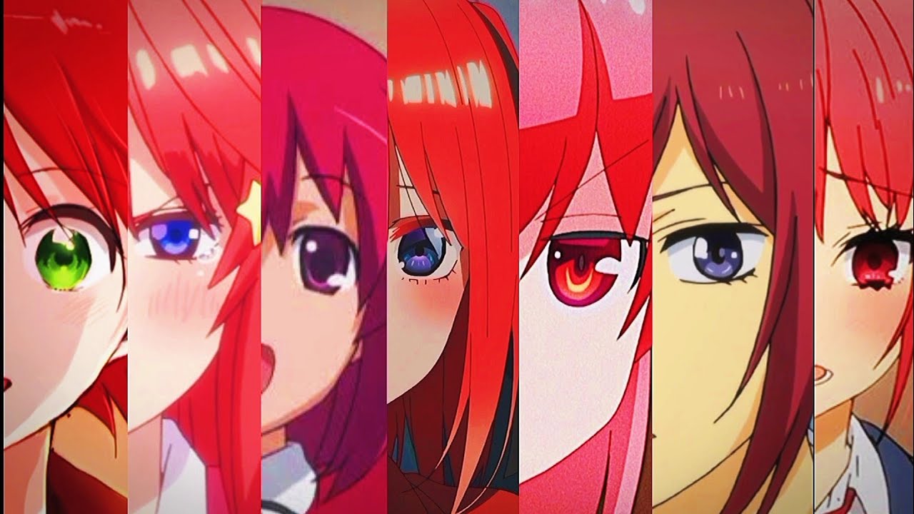 Red Hair Waifus「AMV」Jump And Sweat Remix