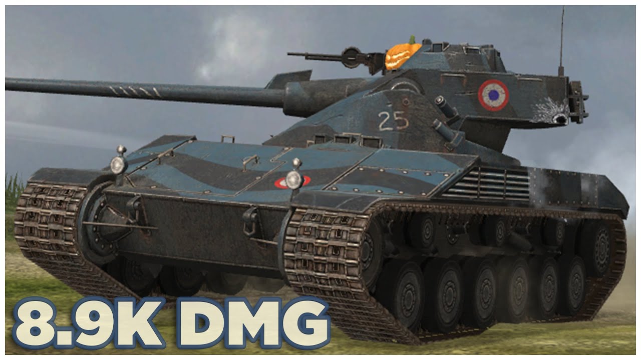 Bat.-Châtillon 25 t • 8.9К УРОНА • 5 ФРАГОВ • WoT Blitz