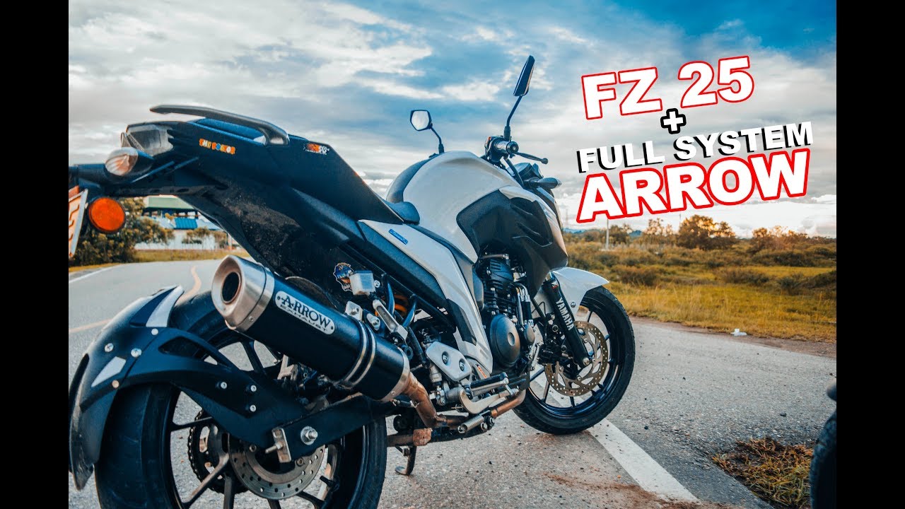 FZ 250 + FULL SYSTEM ARROW ¿Que tal suena? YAMAHA FZ 25 MODIFICADA