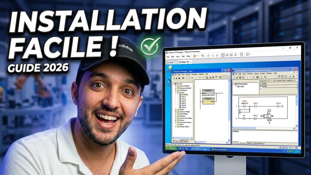 Install Siemens Step 7 on Windows 10/11 using VMware | Step 7 + FluidSIM Full Tutorial