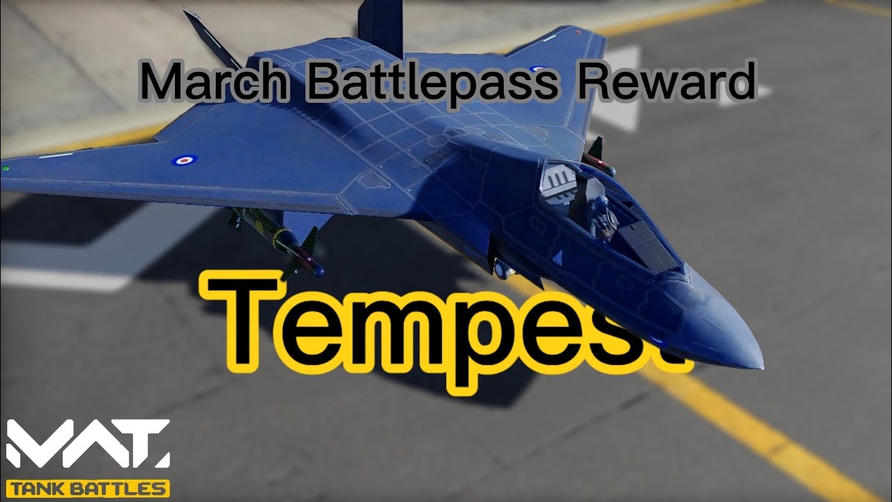 Tempest The New King | A March Battlepass Reward | MWT: Tank Battles 