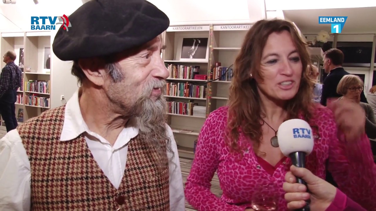 Ilja Gort en Caroline d'Holossy presenteren boek bij Van de Ven