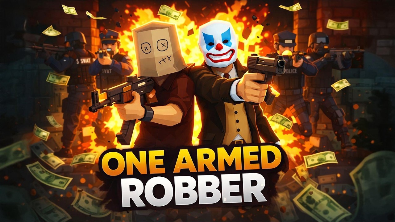 {🛑LIVE} | අද Bank Heist එකක්! 😱💰 | One-Armed Robber Co-Op Gameplay