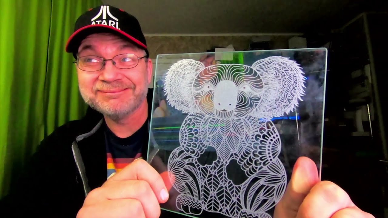 Using The Glowforge To Engrave On A Dollar Tree Glass Cutting Board
