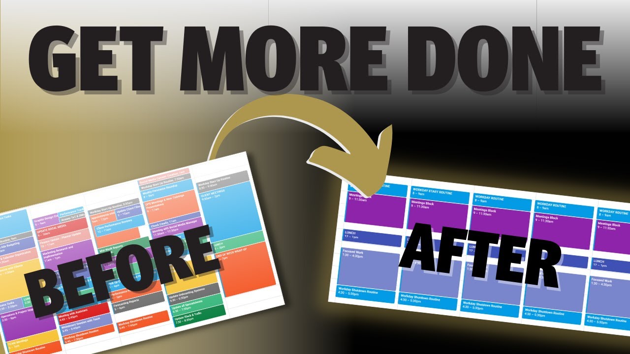 Unlock the Power of Calendar Blocking - Get Insanely Productive!