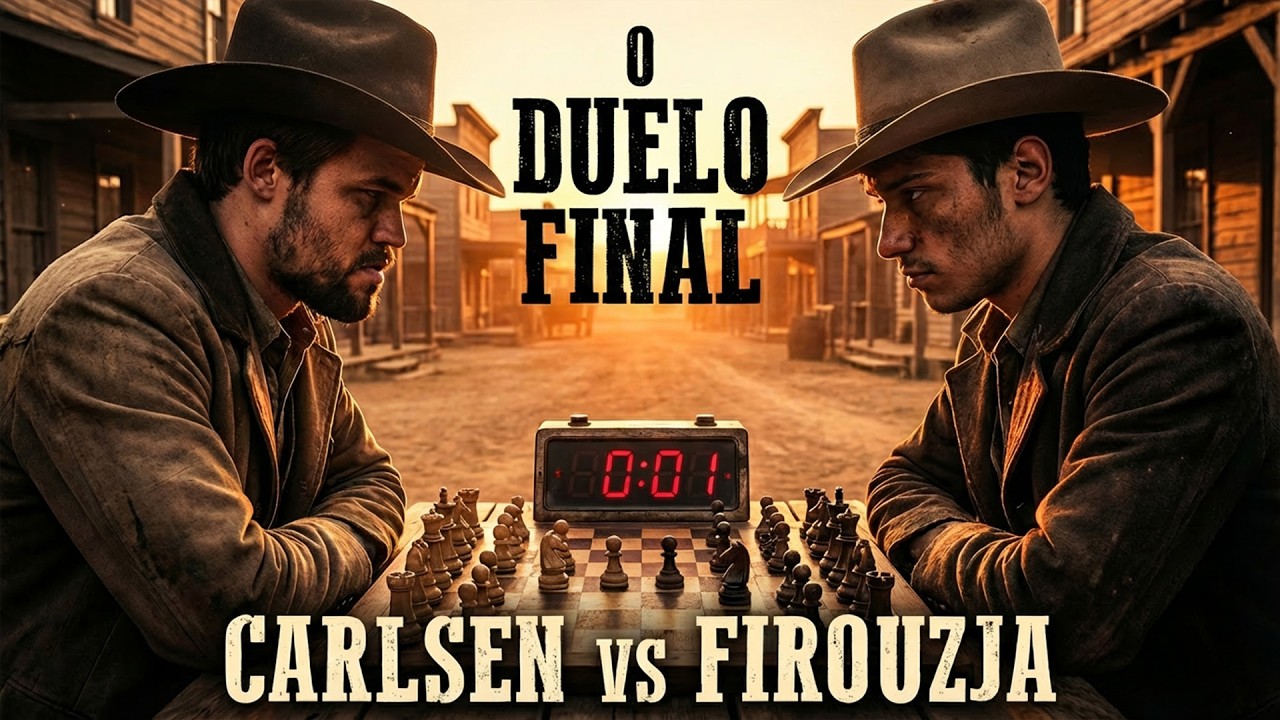 MAGNUS CARLSEN NO MODO PISTOLEIRO 🤠♟️