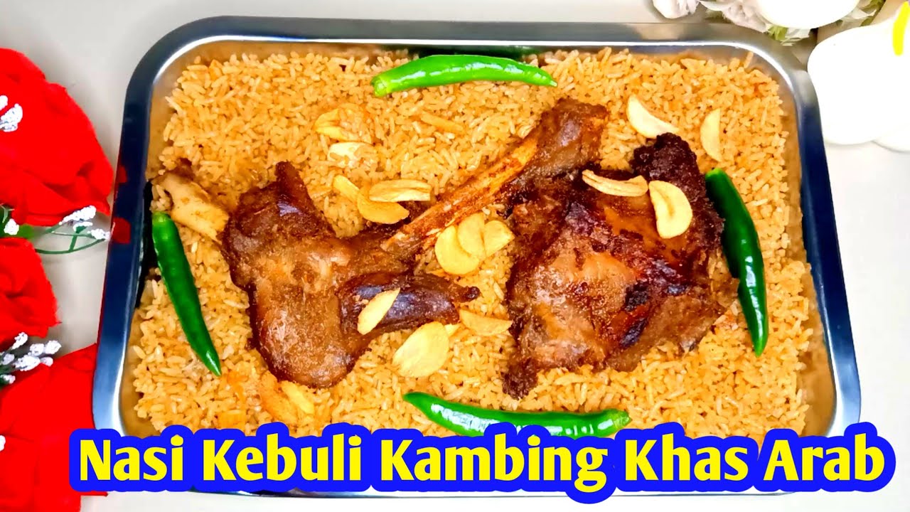Resep Nasi Kebuli Kambing Khas Arab Pakai BERAS BIASA Hasil Istimewa by @vinaakfa1061