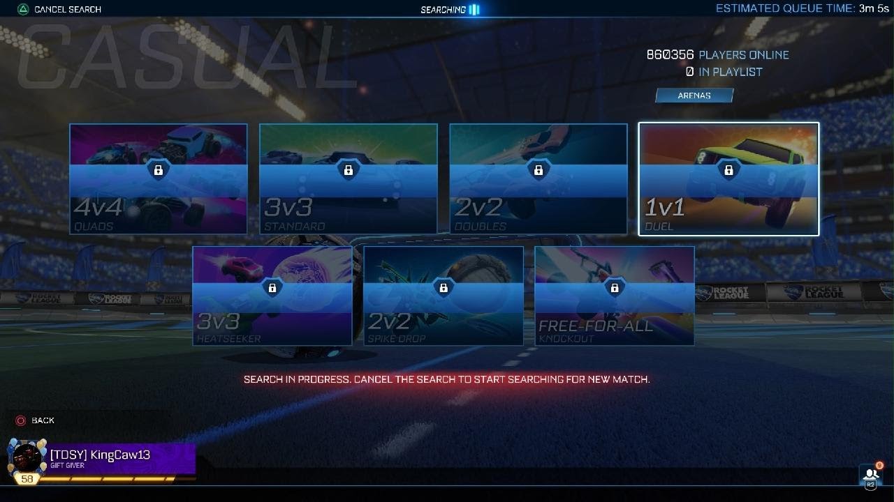 Rocket League Freeplay