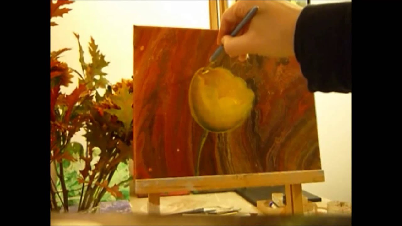 Schilderen met olieverf, de tulp - Tulip , snelle techniek tutorial - Jenkins Style - Eline Ulaen