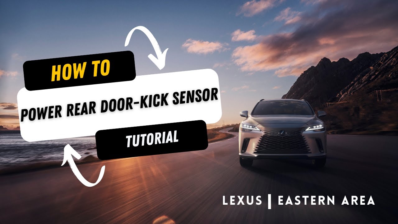 2023 RX How-To: Power Rear Door with Kick Sensor Tutorial