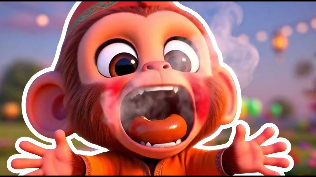 बंदर मामा पहन पाजामा 🐵 | रसगुल्ला वाली हिंदी Nursery Rhyme | Kids Fun Song