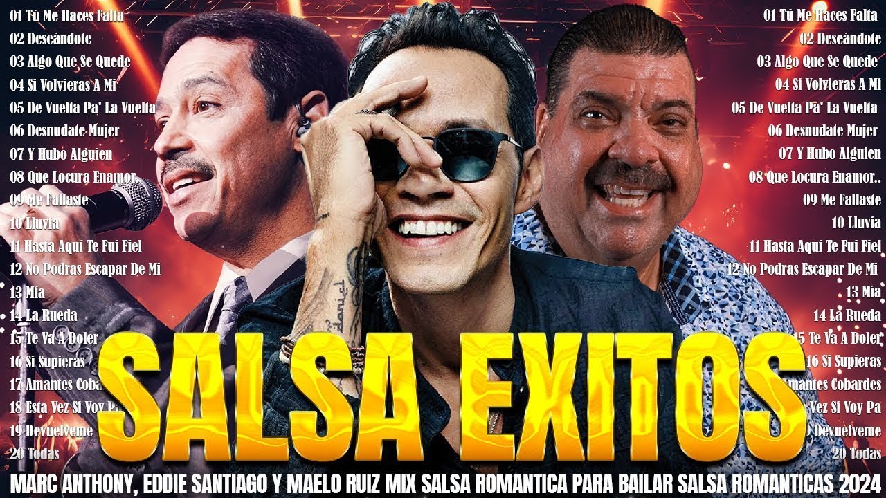 LATIN LOVE: MARC ANTHONY, EDDIE SANTIAGO AND MAELO RUIZ ROMANTIC SALSA MIX