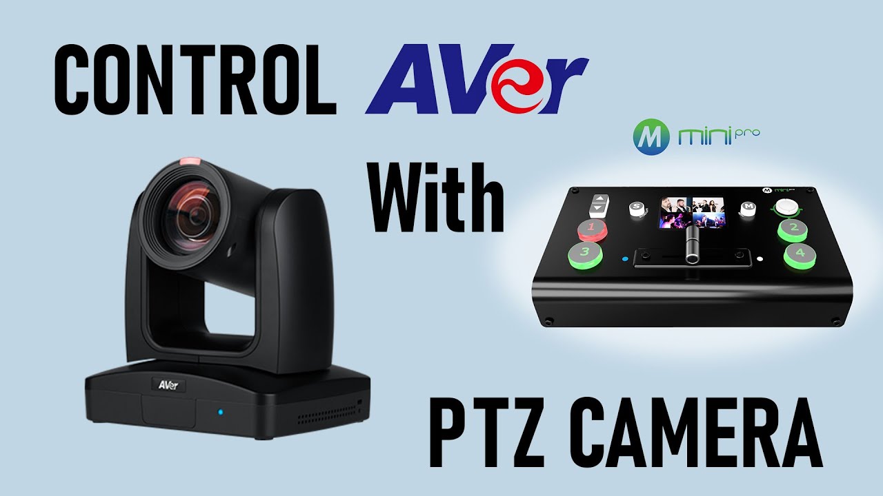 Cara Control Aver PTZ Camera dengan RGBLink Minipro