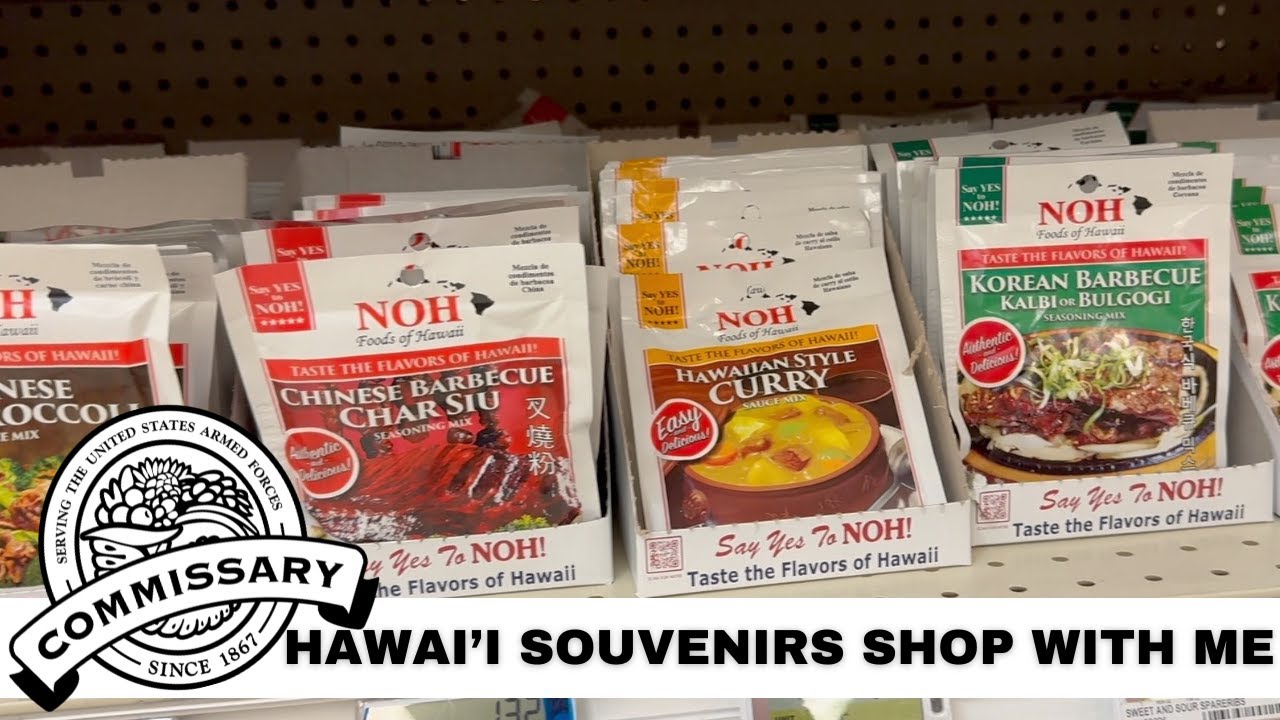 HAWAII SOUVENIRS SHOP WITH ME | COMMISSARY | HOLO HOLO ADVENTURES