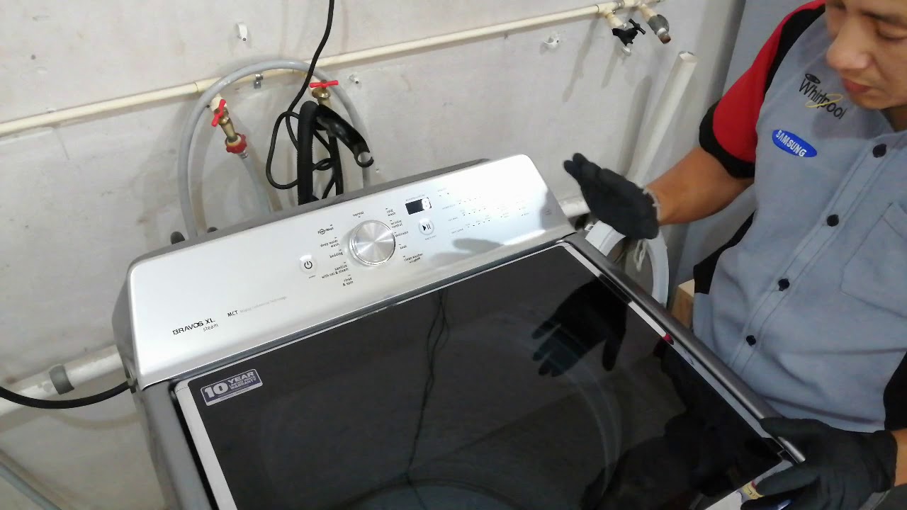 Lavadora Maytag bravos como entrar al modo de diagnóstico de servicio  Test 051