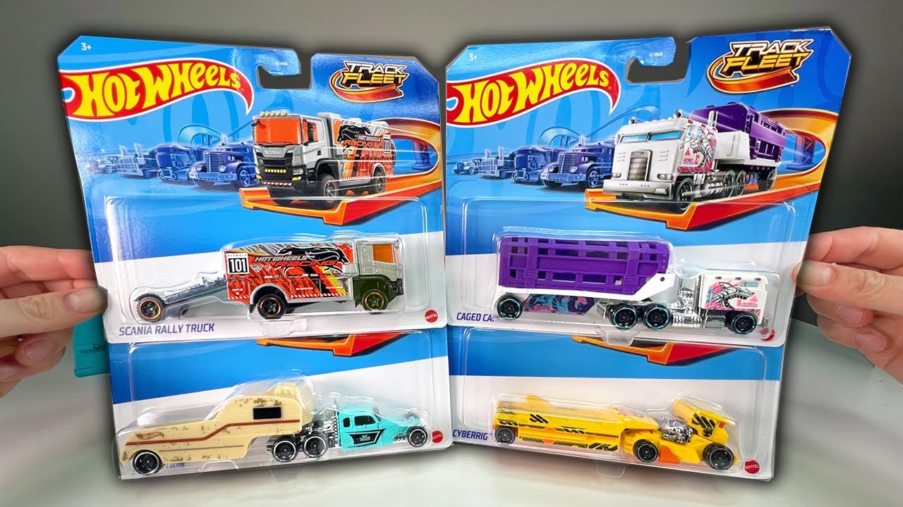 Автопарк Hot Wheels Track 2024 года — линейка Track Stars получает новое название, новый логотип ...