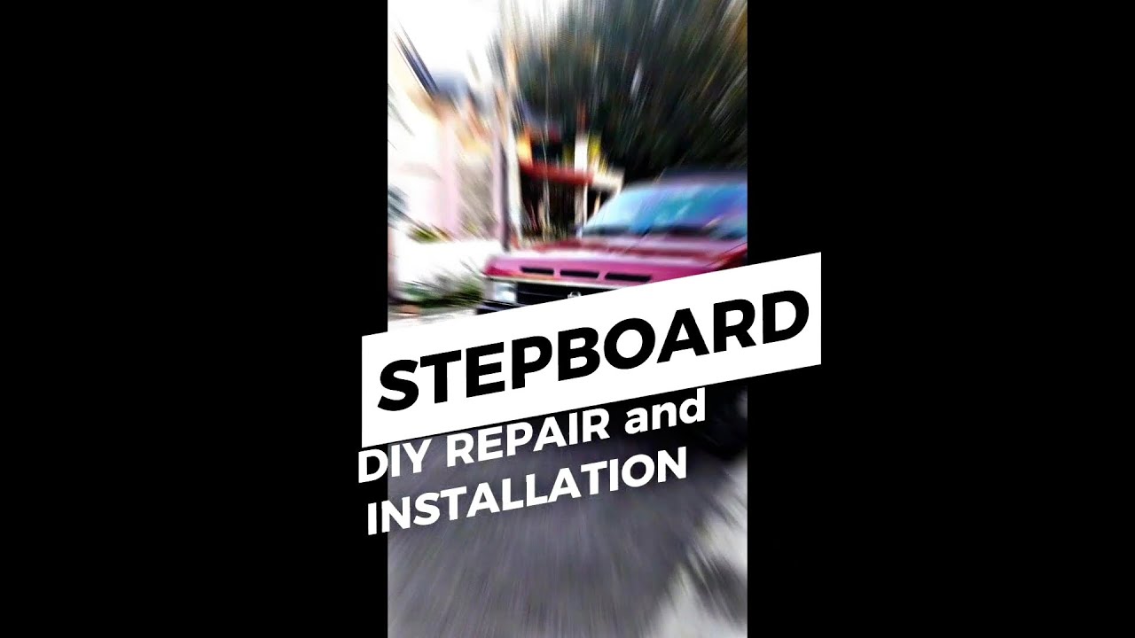 Repair and Installation of Stepboard DIY | Nissan Terrano 4x4 Philippines | TD27 Engine | Game On-E!