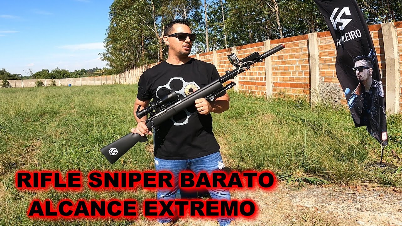RIFLE SNIPER BARATO 🔥🔥 AGORA COM UPGRADES ATÉ O TALOOOOOOO | M24 STORM ROSSI