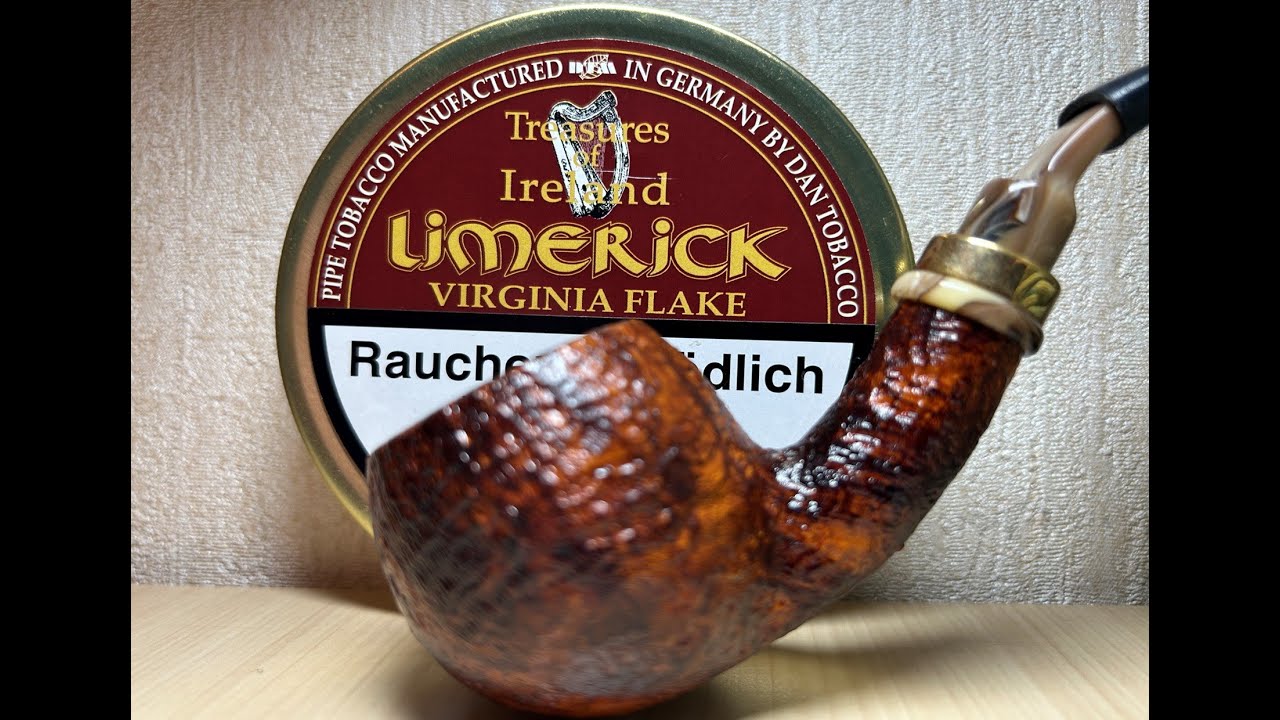 Dan Tobacco Limerick Virginia Flake { Treasures of Ireland }  + new pipe lighter