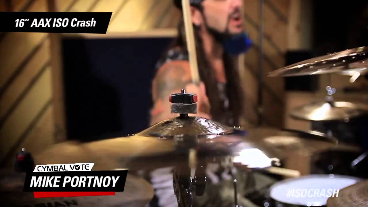 Cymbal Vote - Mike Portnoy - Demo - 16" AAX ISO Crash