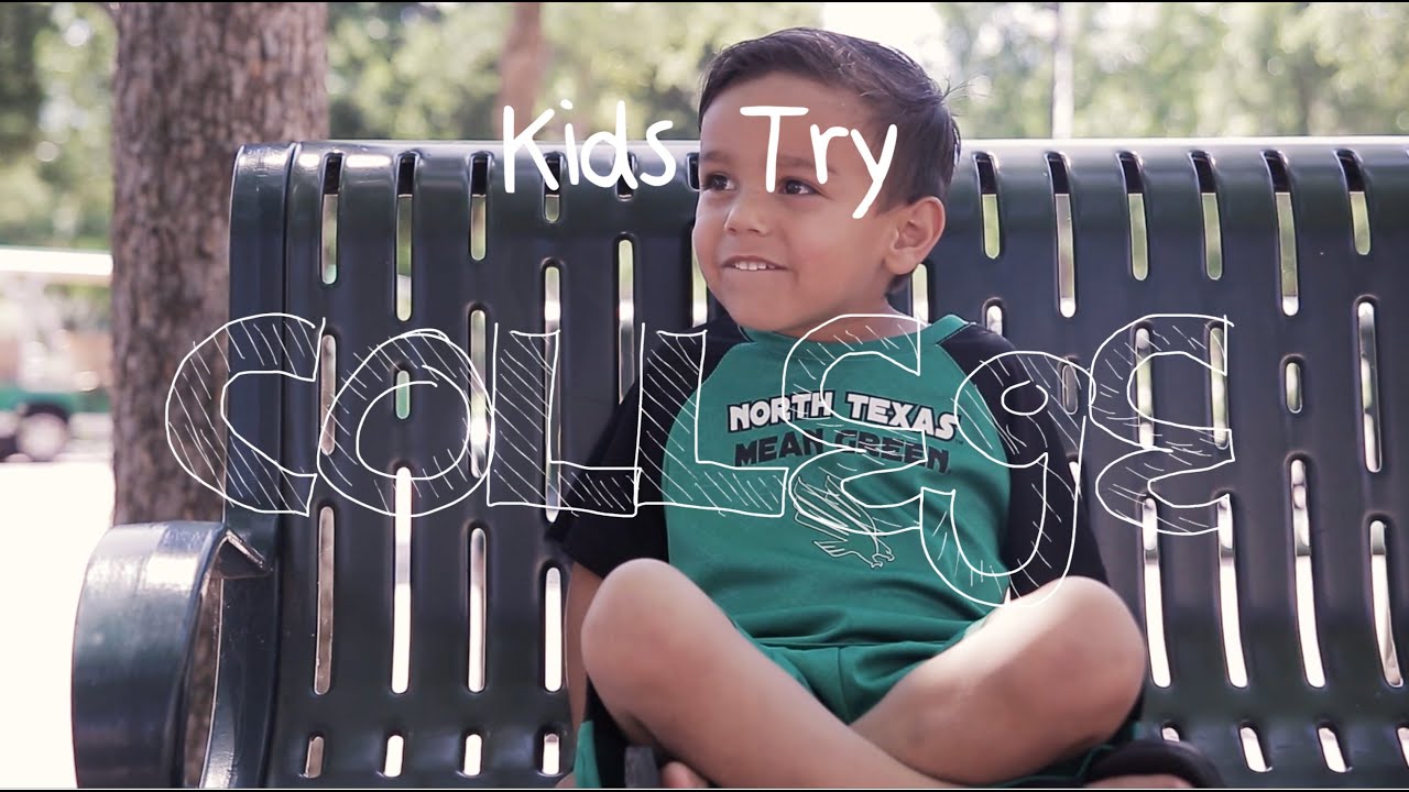 Kids Try College at University of North Texas (UNT)