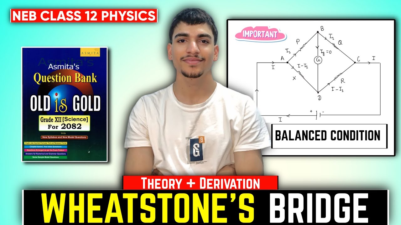 Wheatstone Bridge Class 12 NEB Physics 🔥 | Balanced Condition Derivation | Electricity & Magnetism