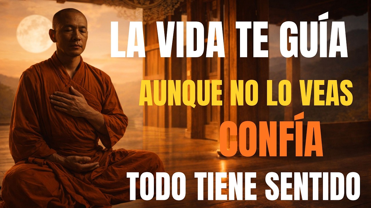 La vida te guía aunque no lo veas | SABIDURÍA BUDISTA para confiar | budismo