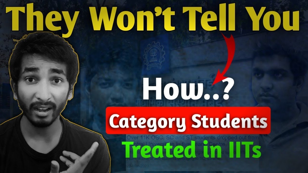 🔴 Dark Reality of Caste-Based Discrimination in IITs: The Tragic Link to Student Suicides