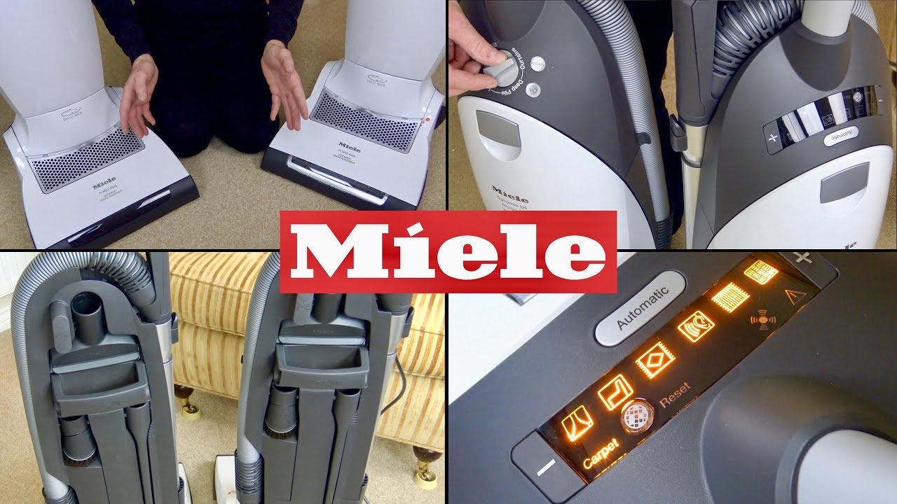 Miele Dynamic U1 Upright Vacuum Cleaners -  Spot The Difference