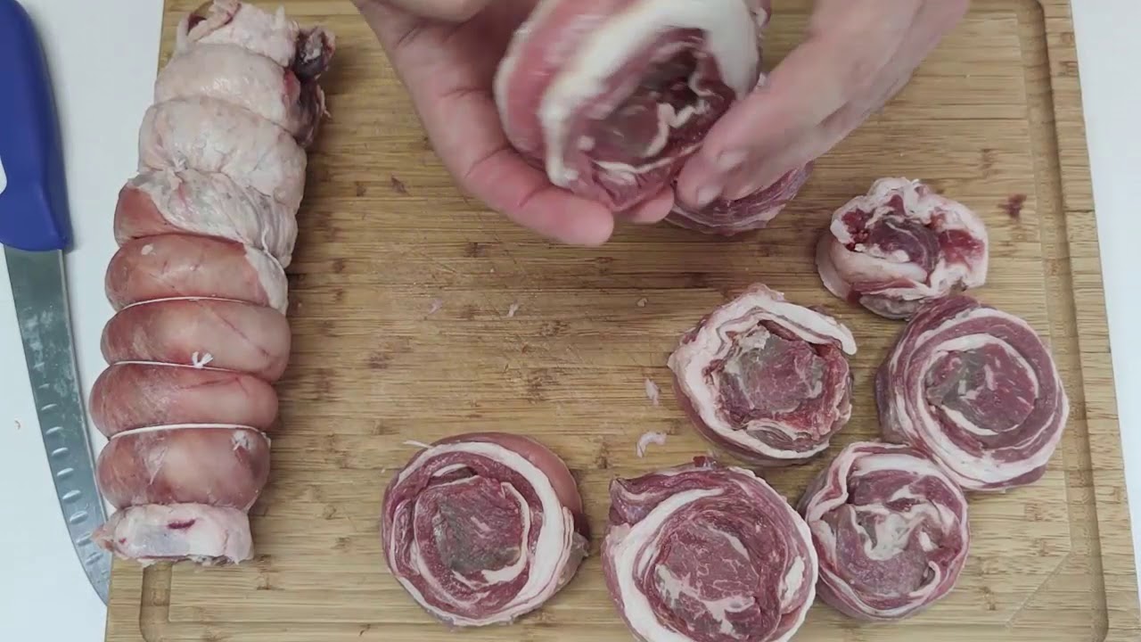MANGALDA KUZU KABURGA SARMA KEBAP NASIL YAPILIR - KABURGA SARMA KEBAB YAPILIŞI - KES PİŞİR YE MANGAL