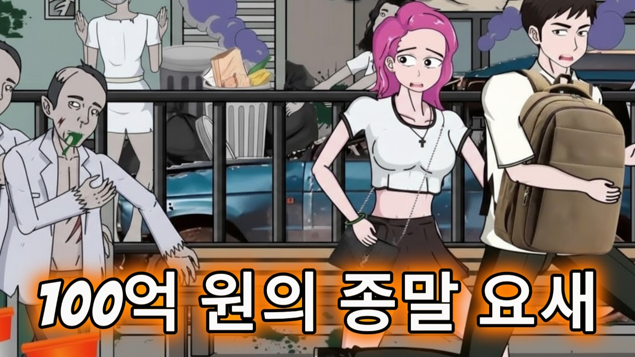 종말 도래, 100억 원으로 도시의 모든 생필품을 싹쓸이한다 【종말 생존】