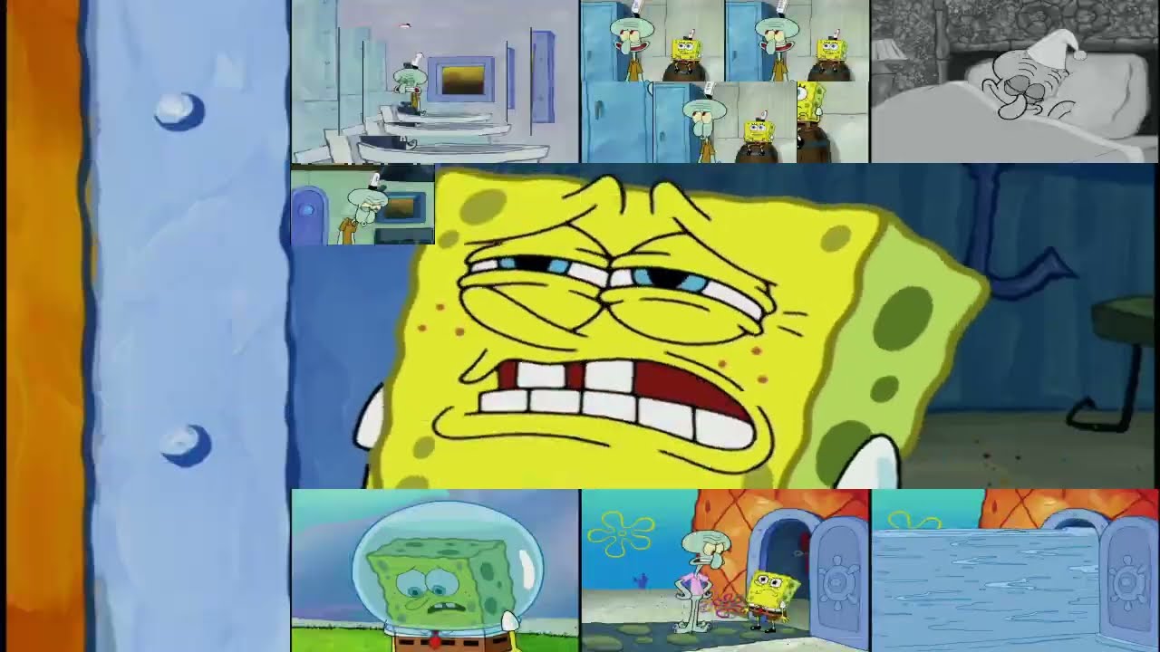 (Spongebob) I broke my laugh box!! (Sparta NO BGM Remix)
