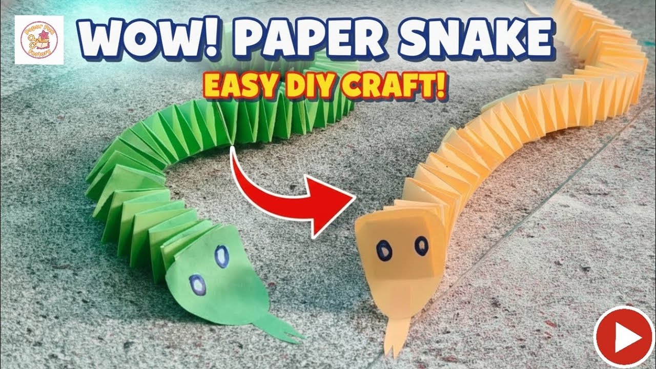 Diy pepper snake for kids and beginners