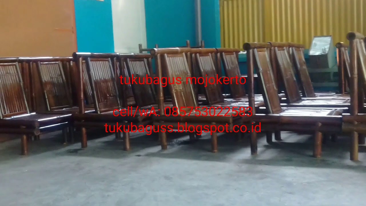 Design kursi bambu lesehan cafe (tukubagus)