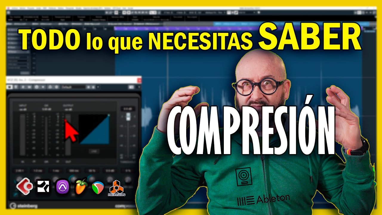 ✅ COMPRESIÓN  en la MEZCLA Para Principiantes 👉 (y Expertos) 🔥 TODO lo que Debes SABER