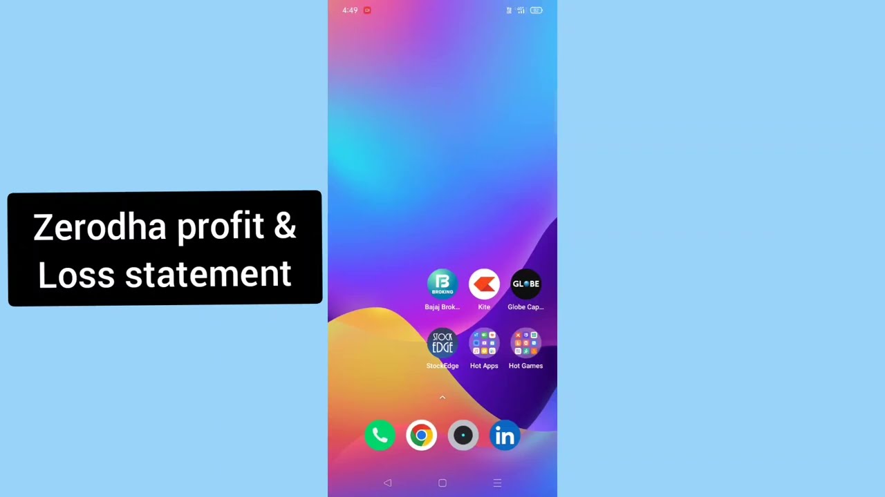 Zerodha profit and loss statement download for income tax | Zerodha me profit and loss kaise nikale