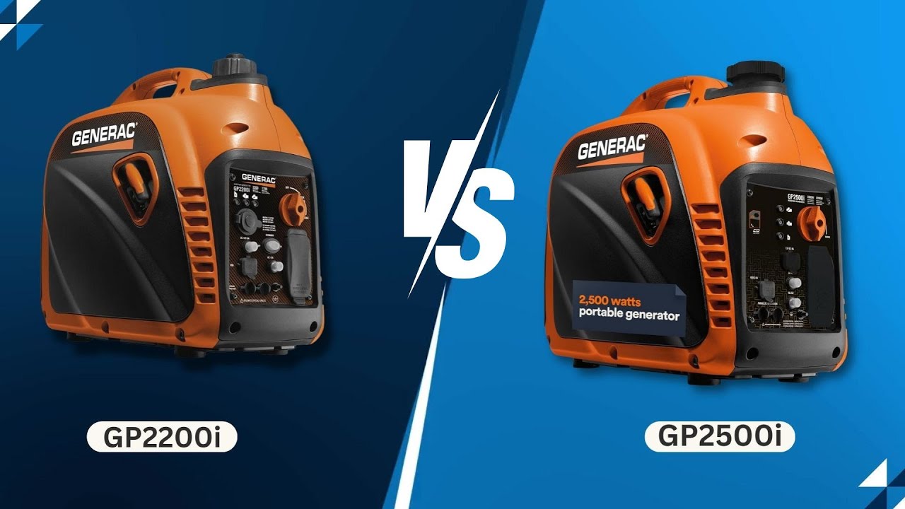 Generac GP2200i Vs GP2500i : Which Portable Generator Is Best for You?