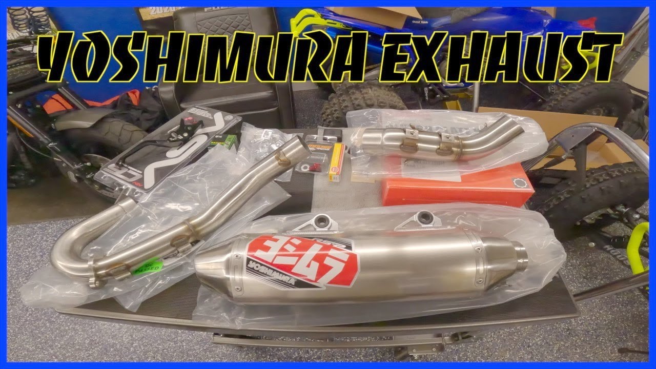 PROJECT YFZ450R PART 4 - YOSHIMURA  EXHAUST