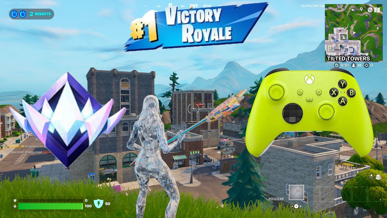 Fortnite Solo Reload Xbox Controller Gameplay Wins
