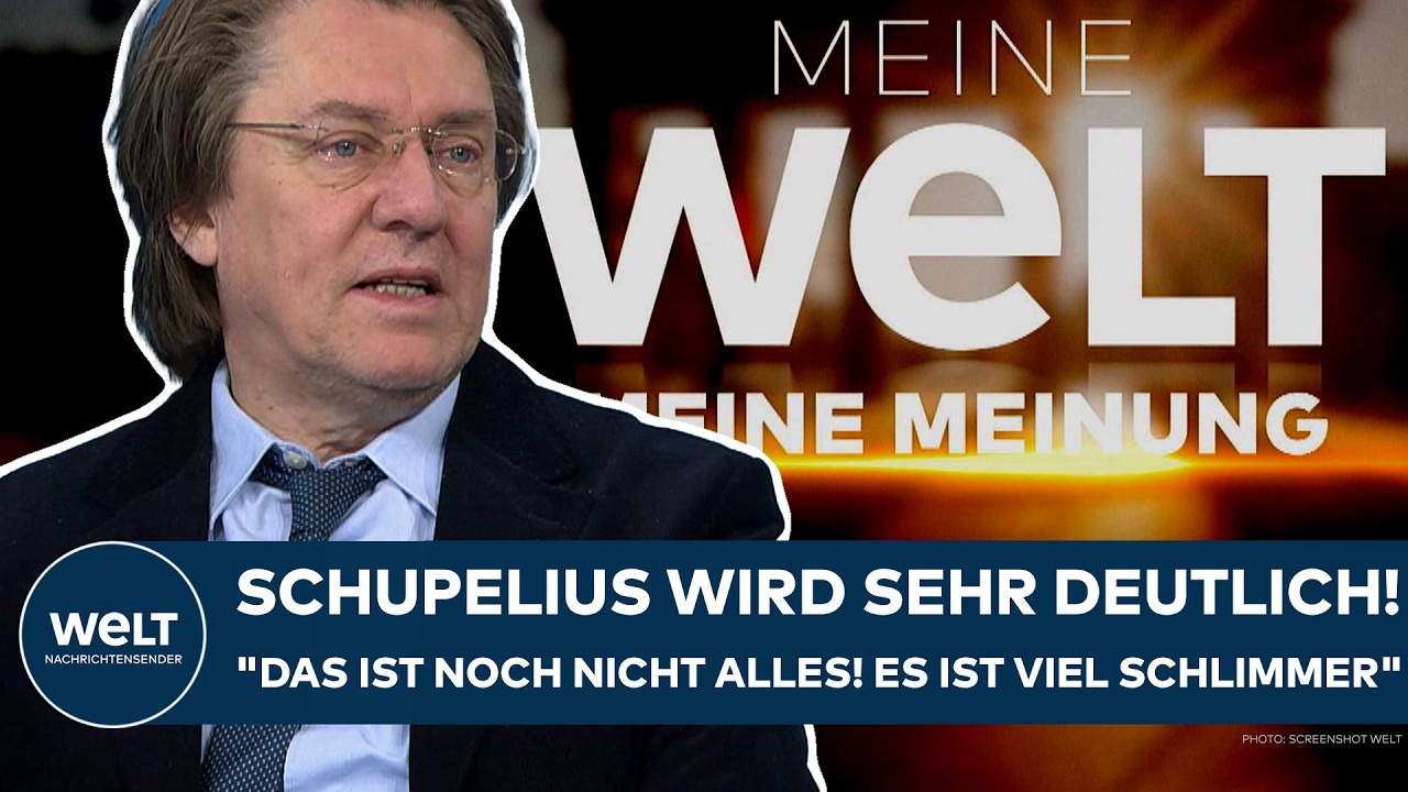 DEUTSCHLAND: Schupelius wird sehr deutlich! 