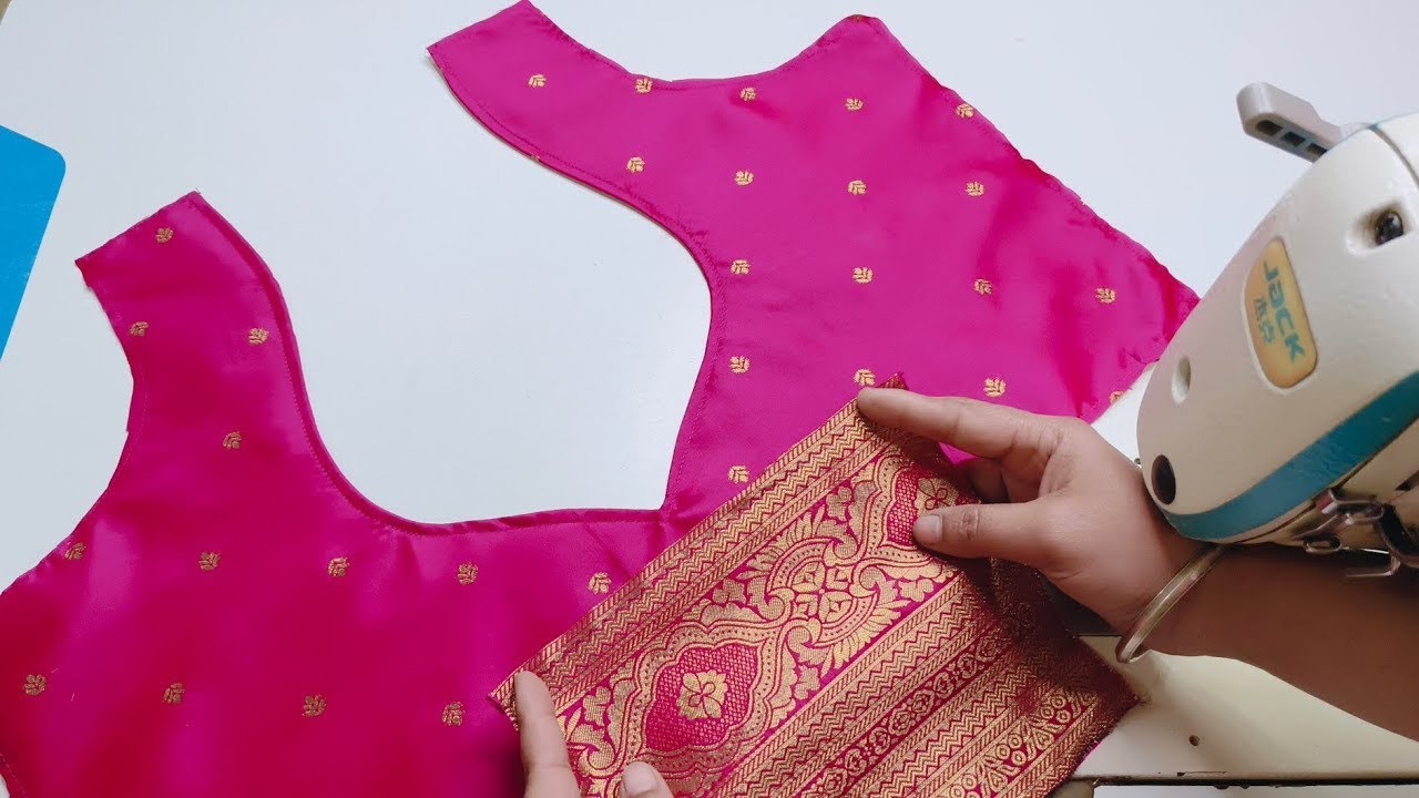 Blouse ka back part ka cutting aur aasteen ka cutting karna sikhe ekadam aasan Tarika se