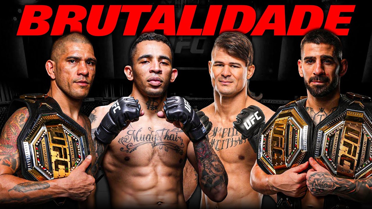 TOP 10 LUTAS MAIS BRUTAIS DO ANO DE 2025 NO UFC!
