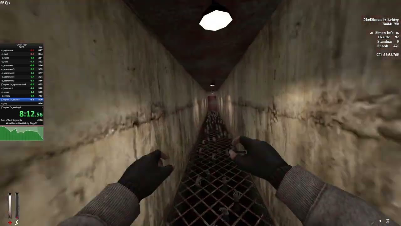 (FORMER WORLD RECORD) Cry of Fear in 
