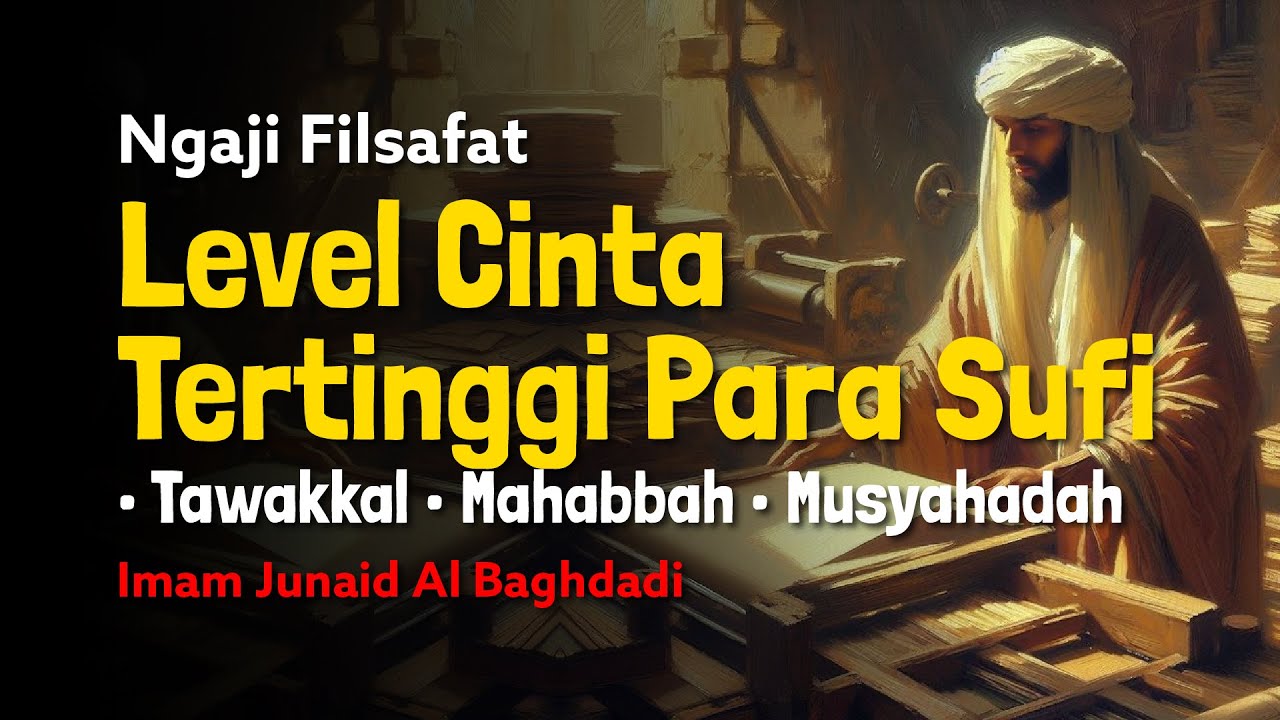 Ngaji Filsafat: Level Cinta Tertinggi Para Sufi - Imam Junaid Al Baghdadi | Dr Fahruddin Faiz