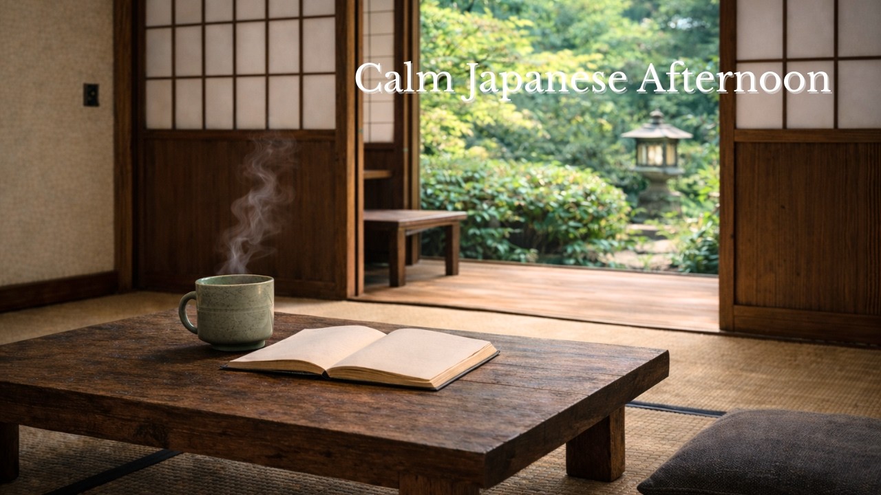 Calm Japanese Afternoon～Lo-Fi Music for Study , Work and Relax