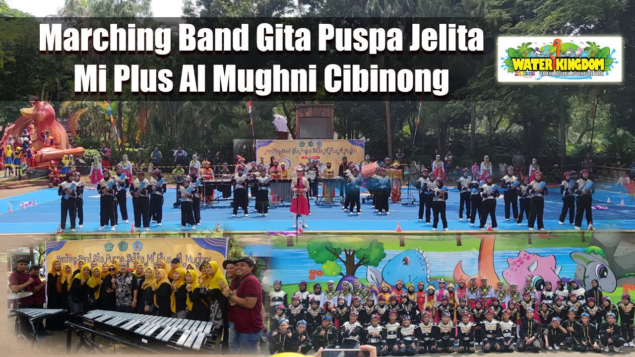 Lomba Marching Band Gita Puspa Jelita Mi Plus Al Mughni Cibinong Di Water Kingdom Mekarsari