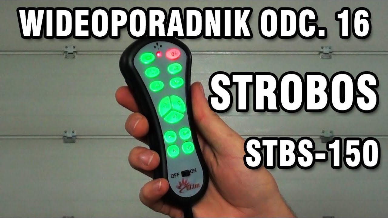 STROBOS - STBS-150 - instrukcja i prezentacja działania (odc. 16) - eLightbars.pl