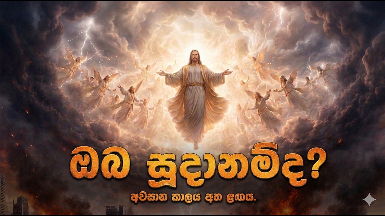 ඔබ සූදානම්ද? අවසාන කාලය අත ළඟය.