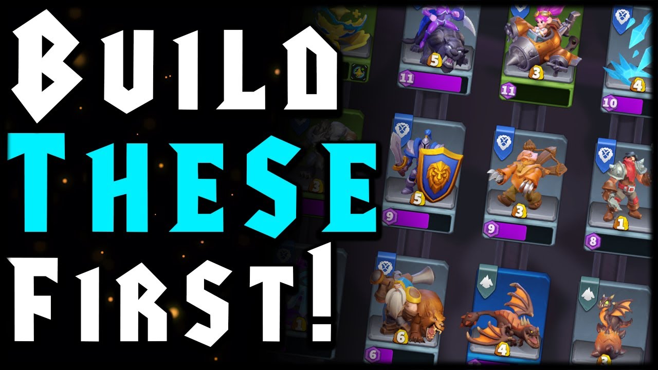 TOP 10 MINIS TO INVEST IN FOR BEGINNERS! | Warcraft Rumble